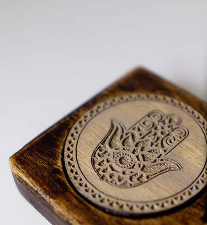 Altar para Piedras Madera Recuperada Oscuro Roots