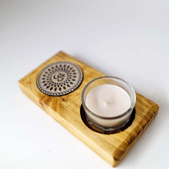 Vela de Soja en Vasito de Cristal