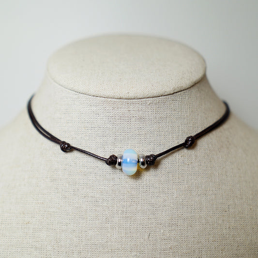 Colgante con Cuenta de Opalina