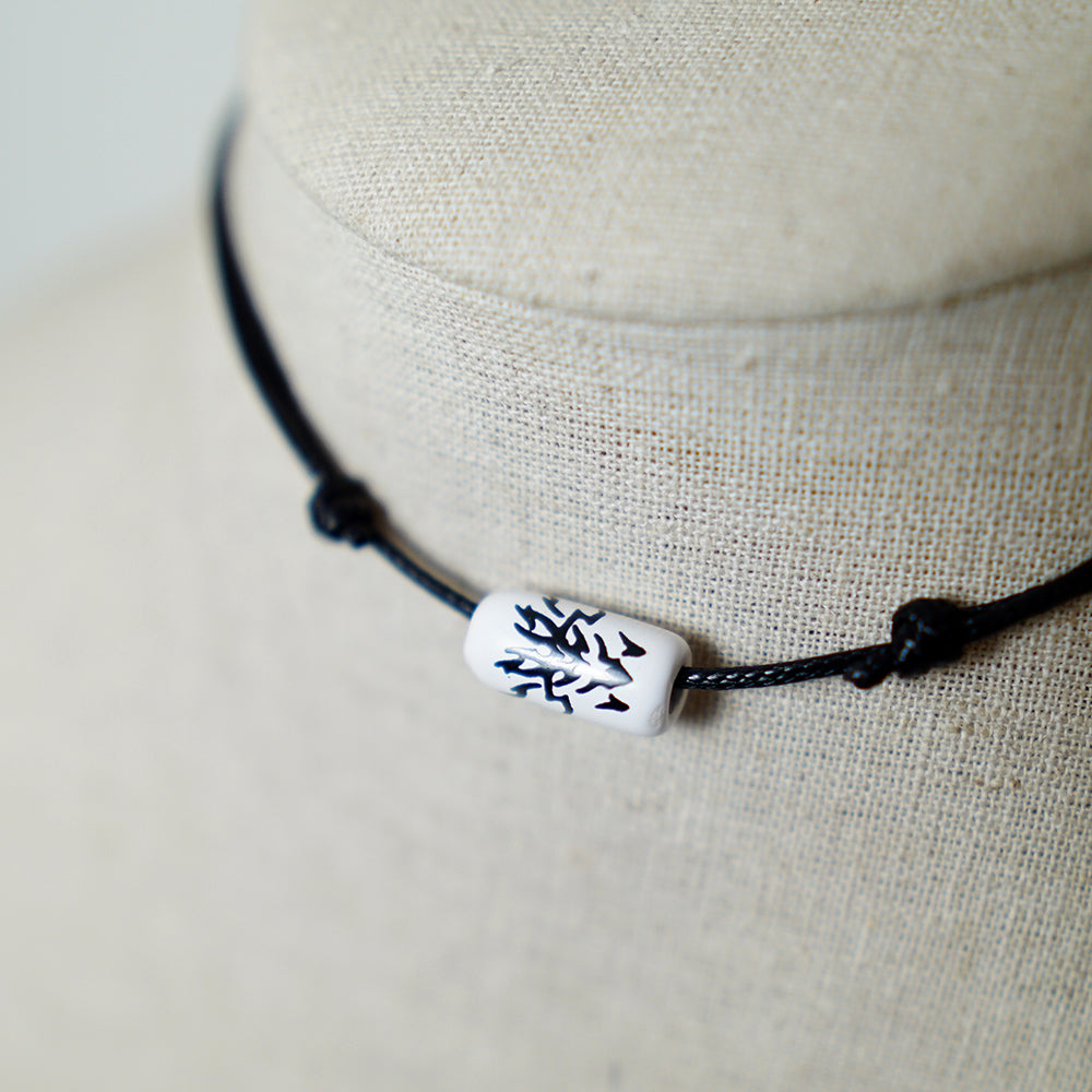 Colgante con Cuenta Tribal Alas