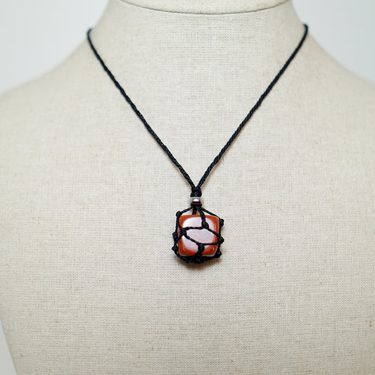 Collar de Malla para Piedra Intercambiable