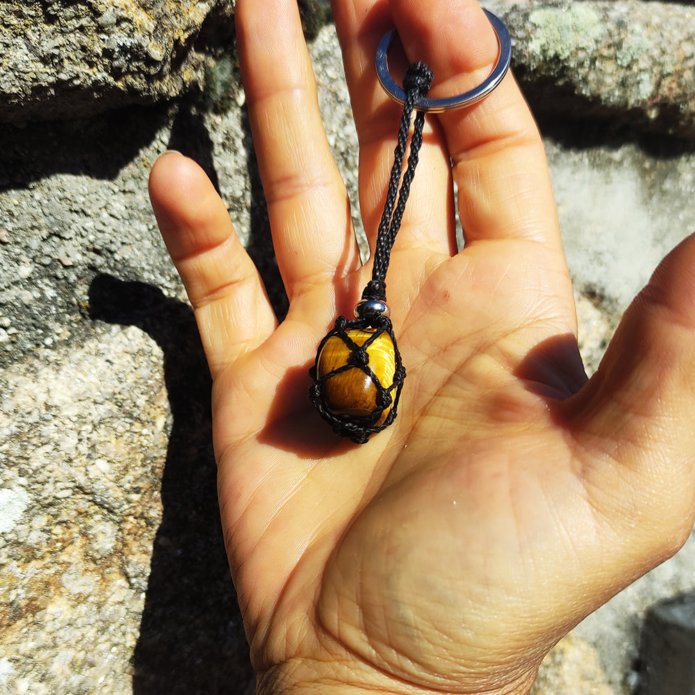 Llavero Malla para Piedra Intercambiable