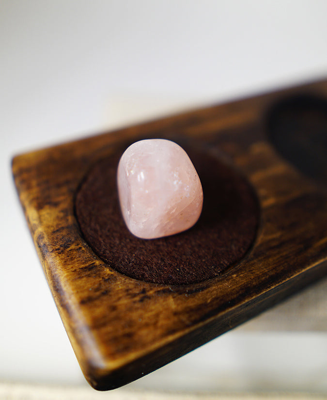 Canto rodado Cuarzo rosa