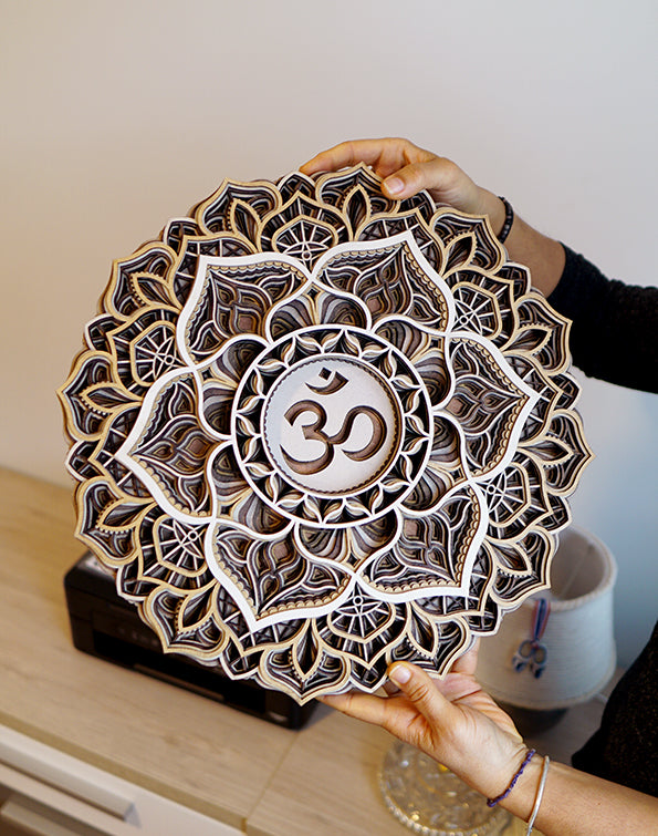 Mandala Multicapa Om Trinity