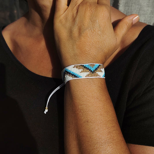 Pulsera miyuki mediana dune