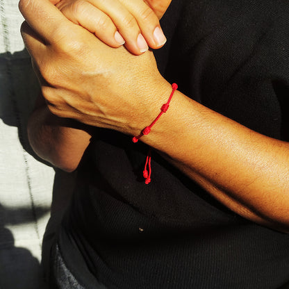 Pulsera de 7 Nudos de Protección