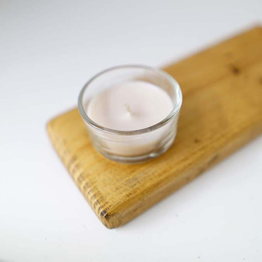Vela de Soja en Vasito de Cristal