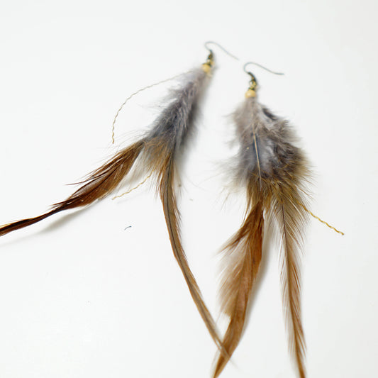 Pendientes Plumas