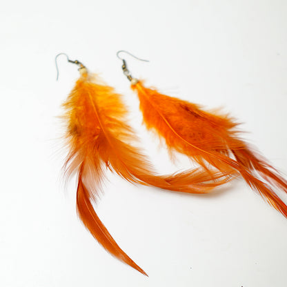 Pendientes Plumas