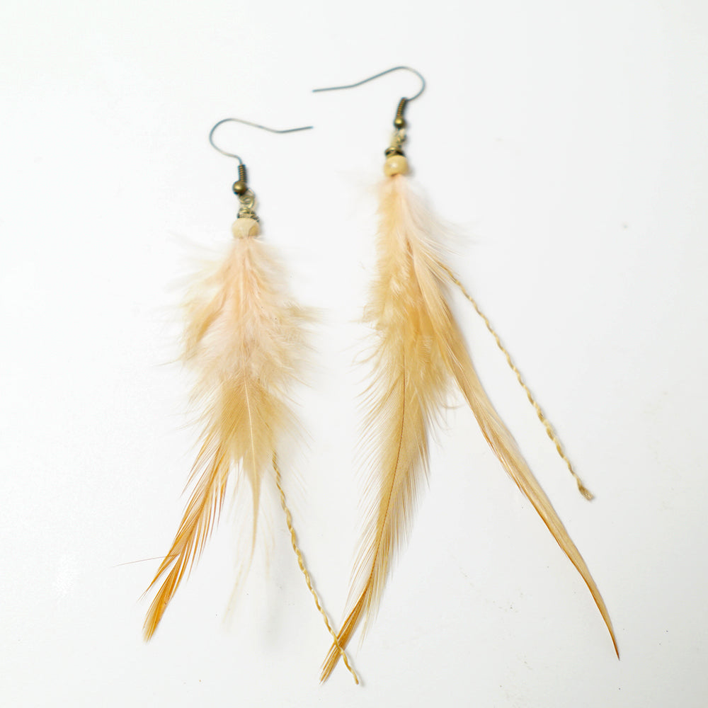 Pendientes Plumas