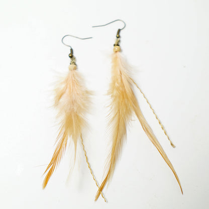 Pendientes Plumas
