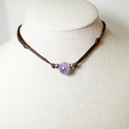 Colgante con Esfera de Amatista