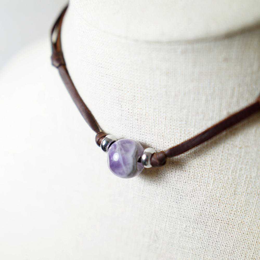 Colgante con Esfera de Amatista