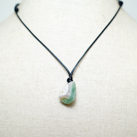 Colgante con Piedra de Amazonita en Bruto