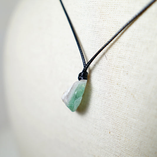 Colgante con Piedra de Amazonita en Bruto