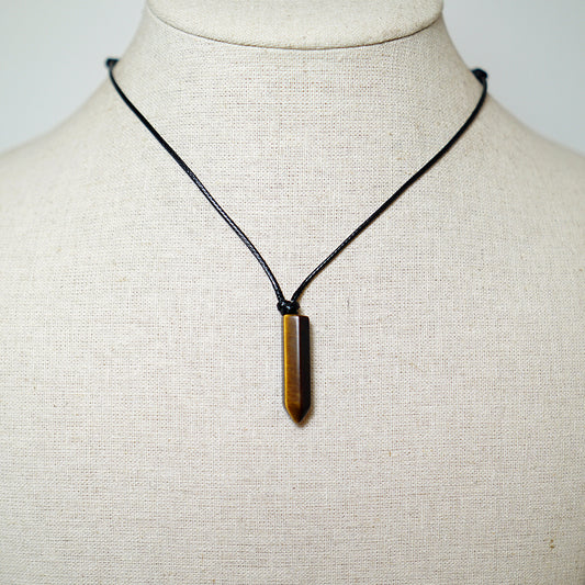 Colgante con Punta de Ojo de Tigre