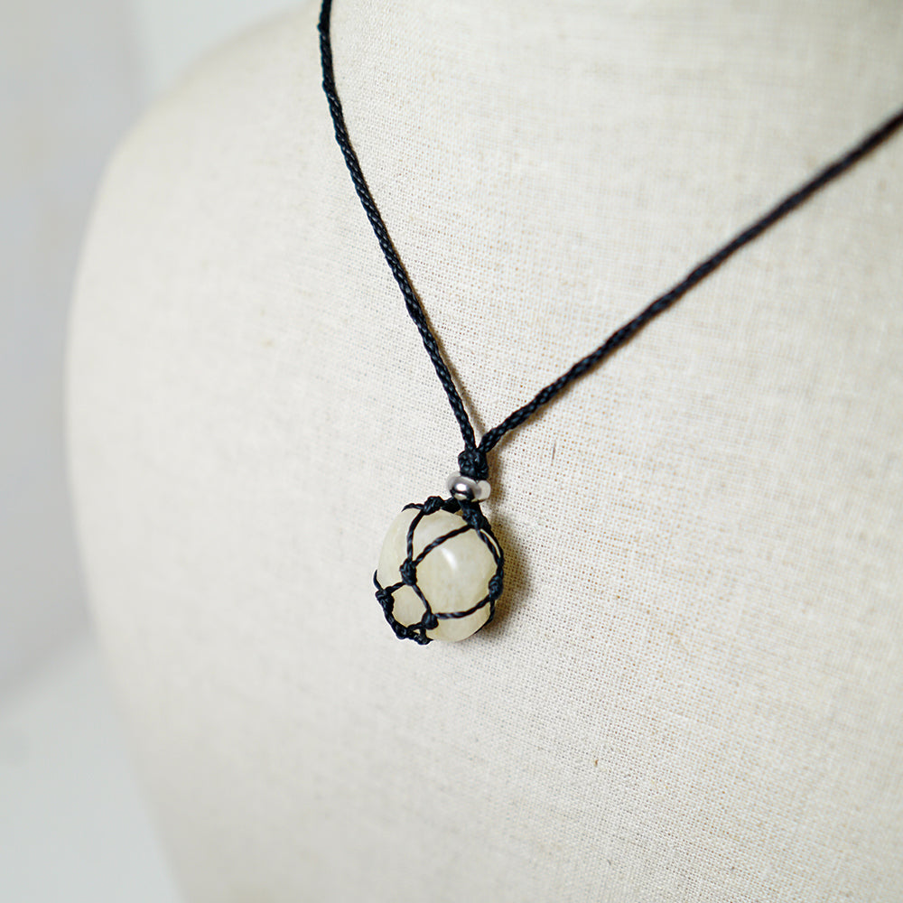 Collar de Malla para Piedra Intercambiable