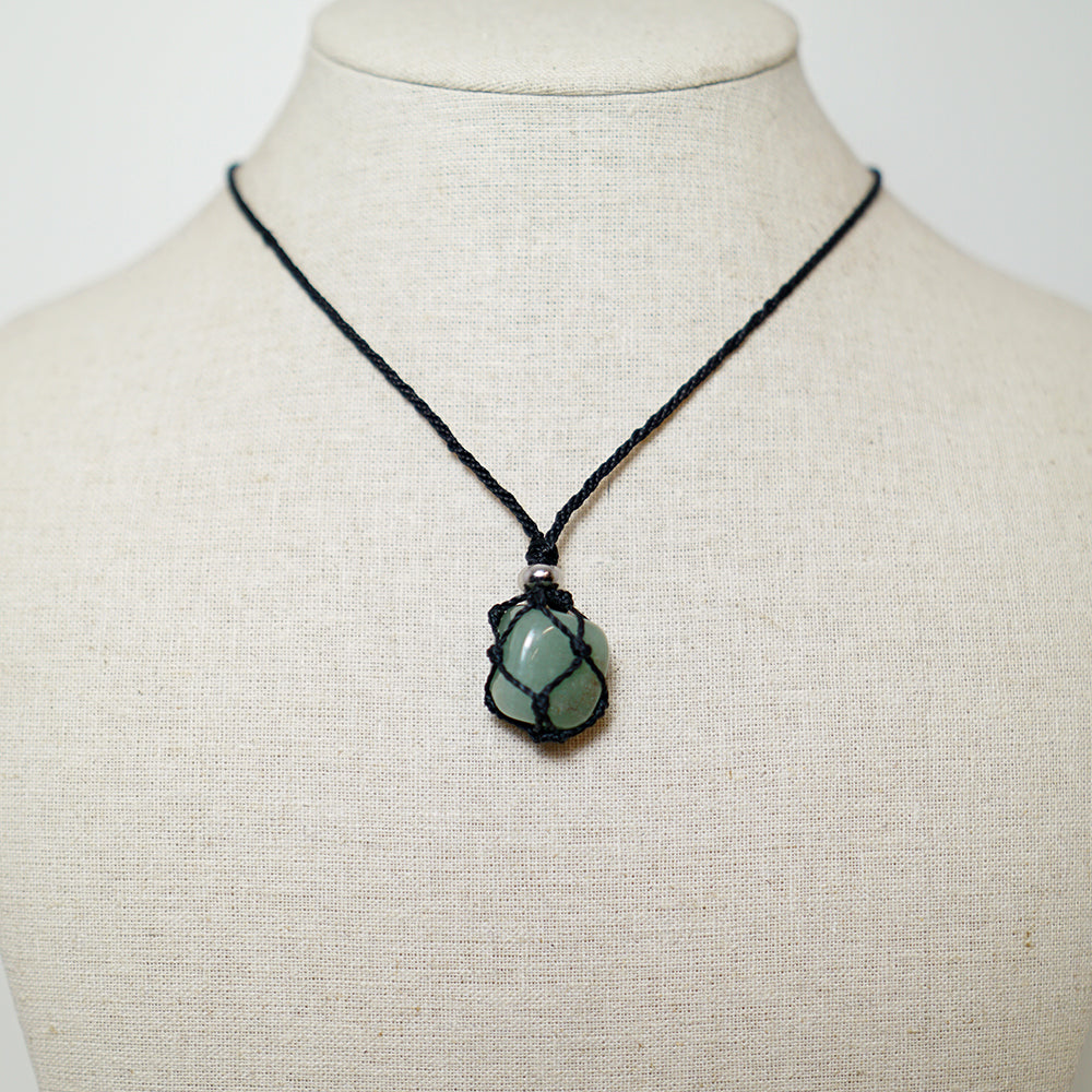 Collar de Malla para Piedra Intercambiable