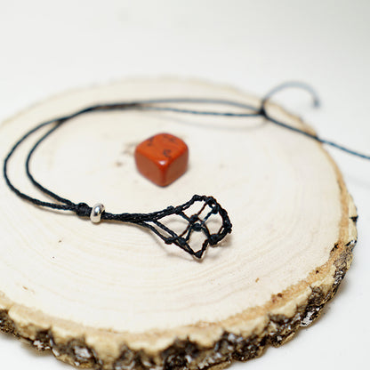 Collar de Malla para Piedra Intercambiable