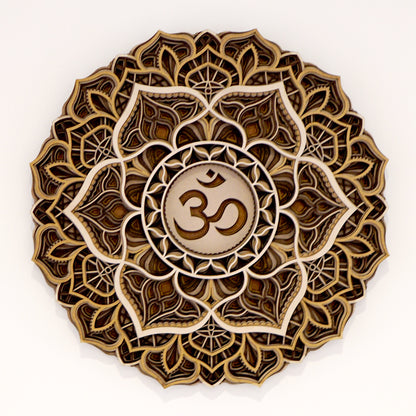 Mandala Multicapa Om Trinity