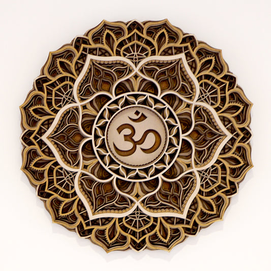 Mandala Multicapa Om Trinity